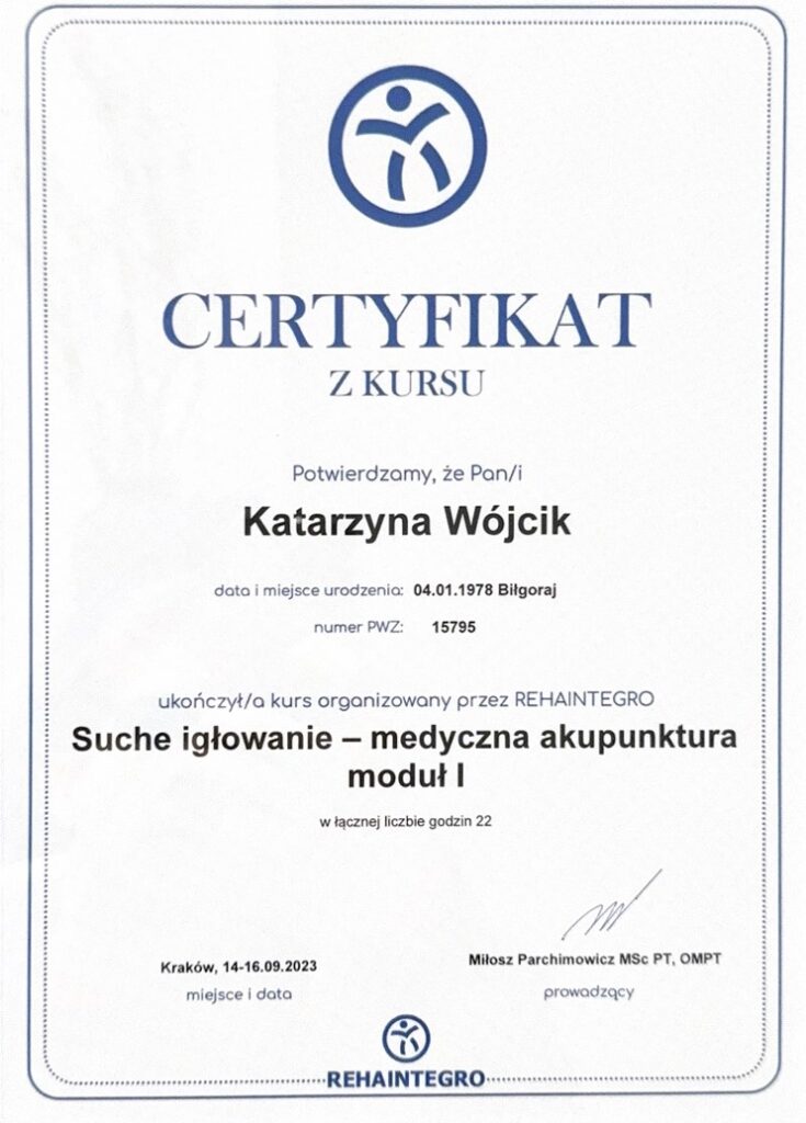 Suche igłowanie
