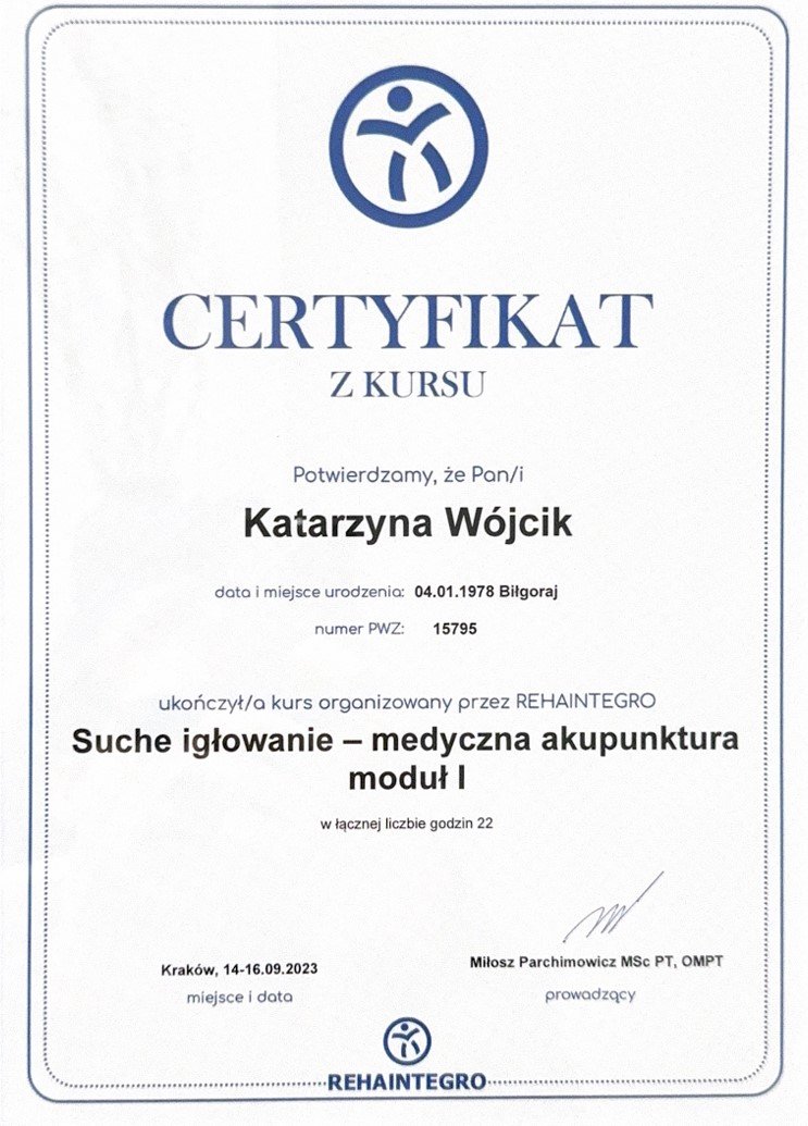 Suche igłowanie
