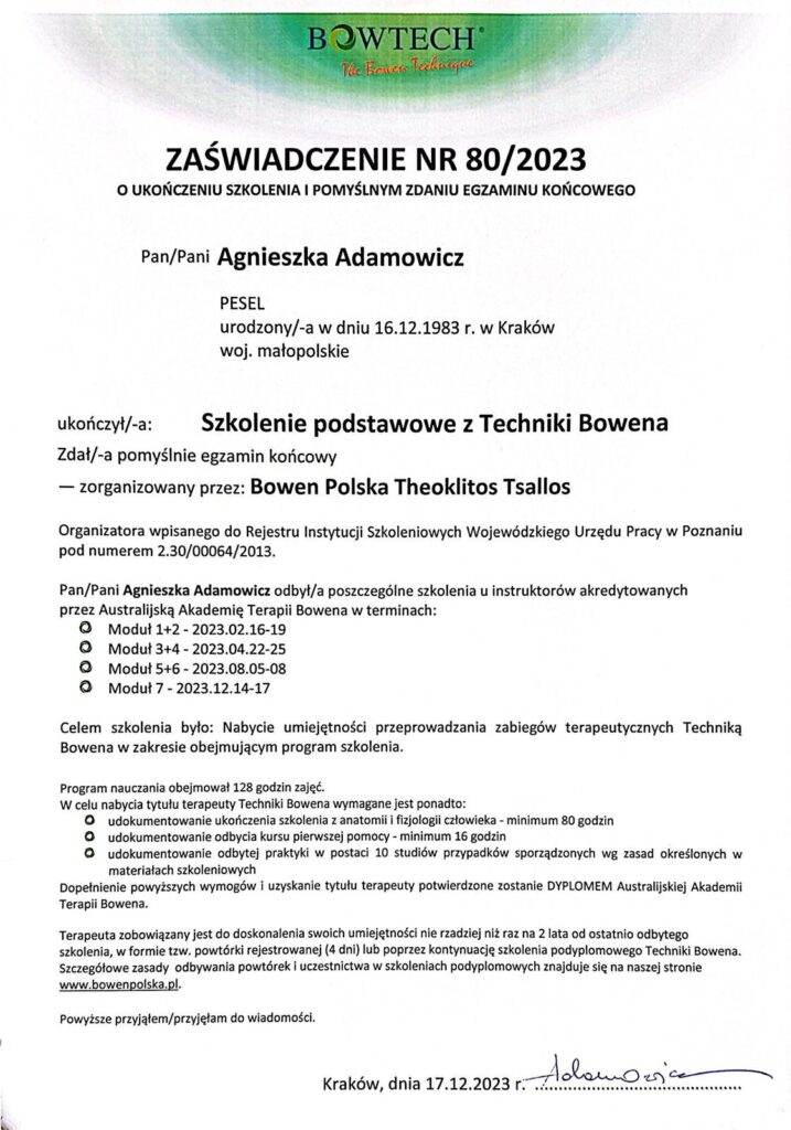 Agnieszka Bowen