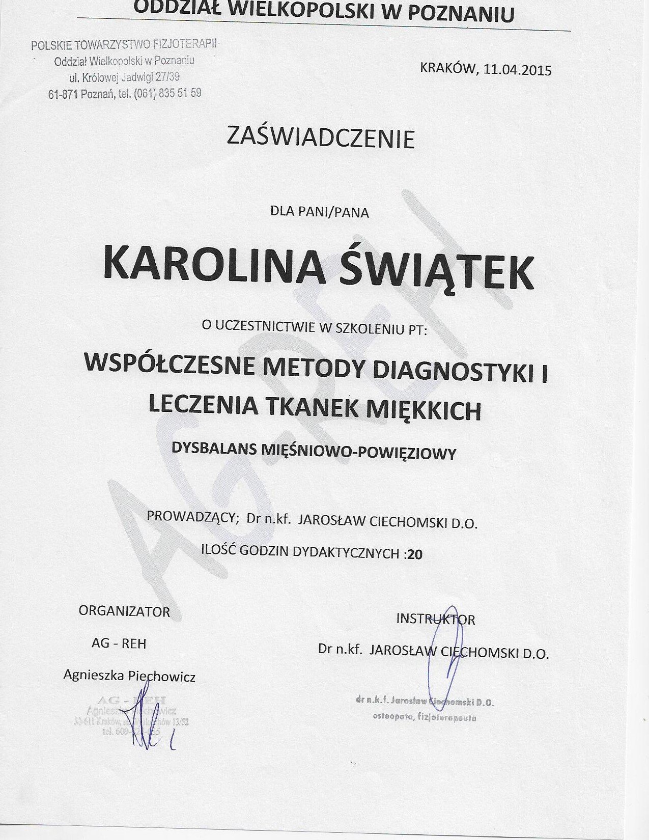 Karolina Świątek