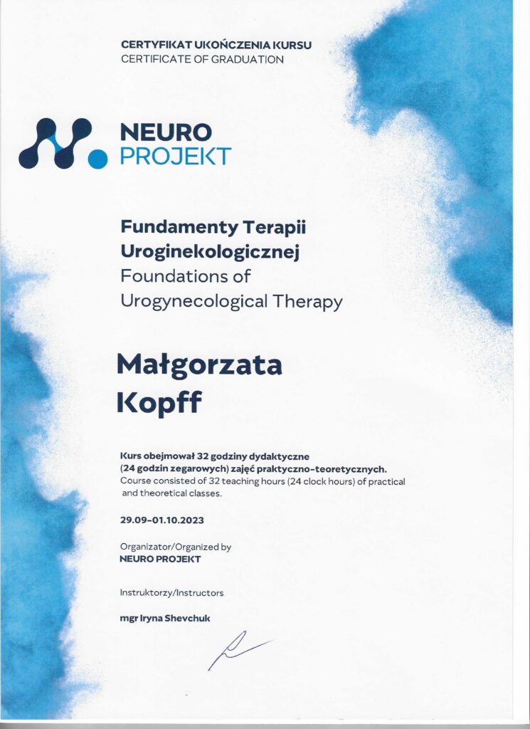 Fundamenty Terapii Uroginekologicznej