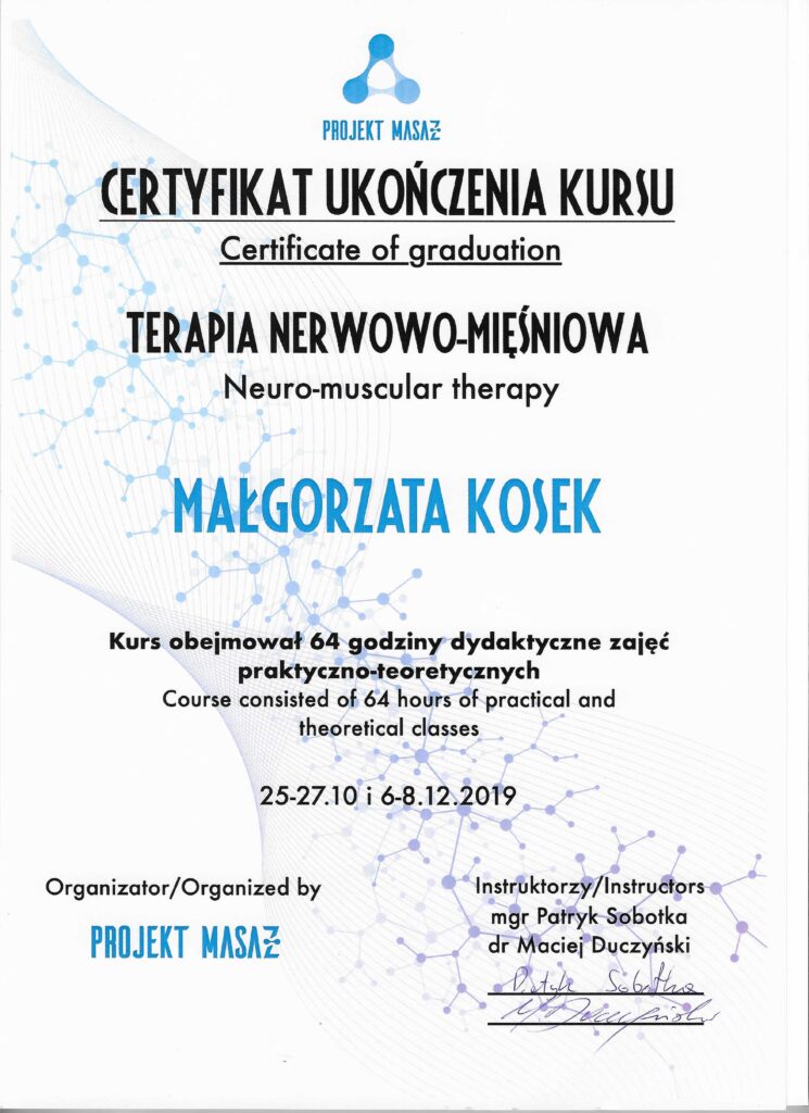 Terapia Nerwowo-Mięśniowa