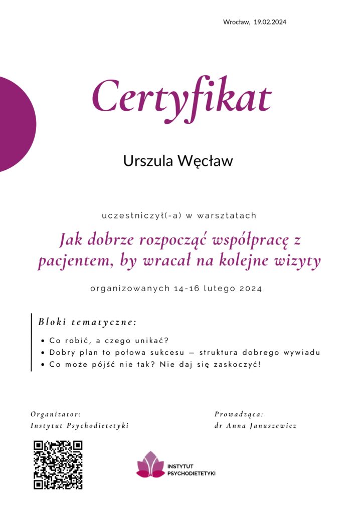 Urszula_Weclaw_certyfikat