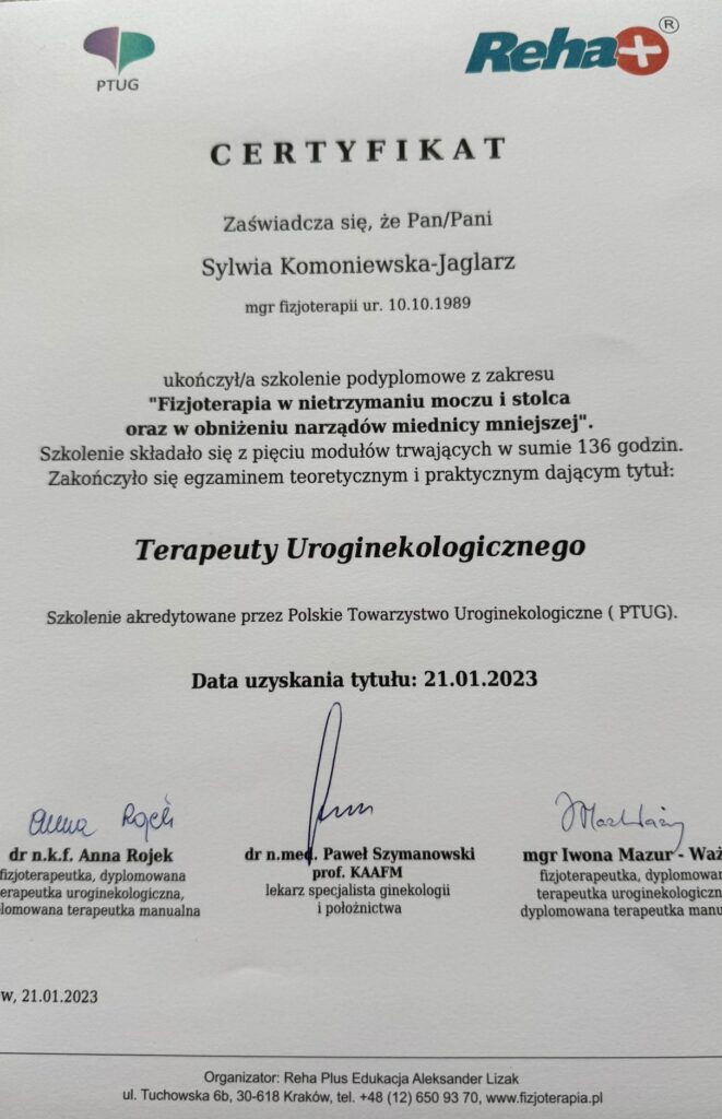 Terapeuta Uroginekologiczny