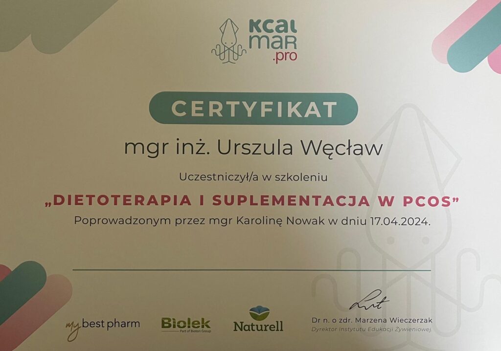 Dietoterapia i suplementacja w PCOS