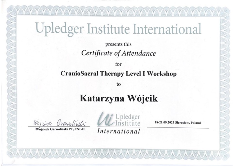 Cranio Sacral Therapy