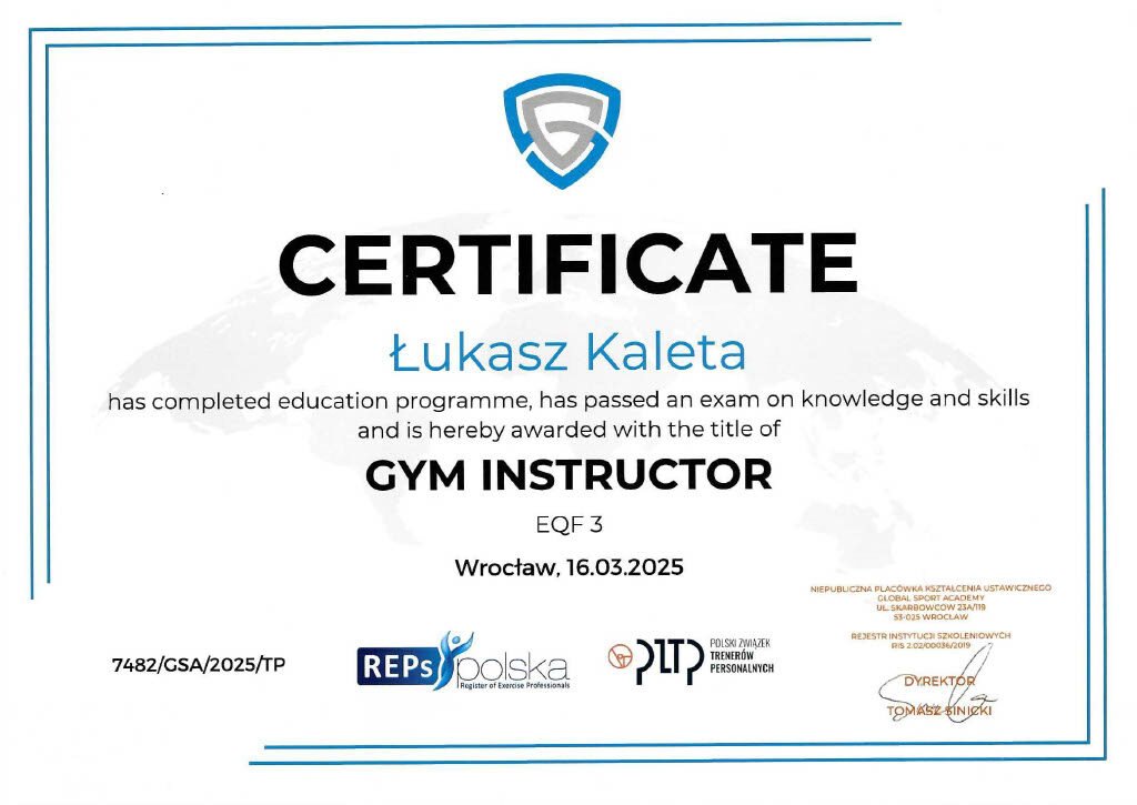 gym instructor